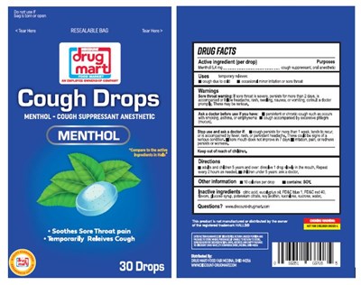 Ddm Label (Ddm Menthol 30 Ct. Front Back)